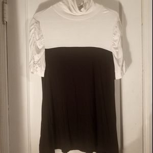 INC Cinched Sleeve Blouse